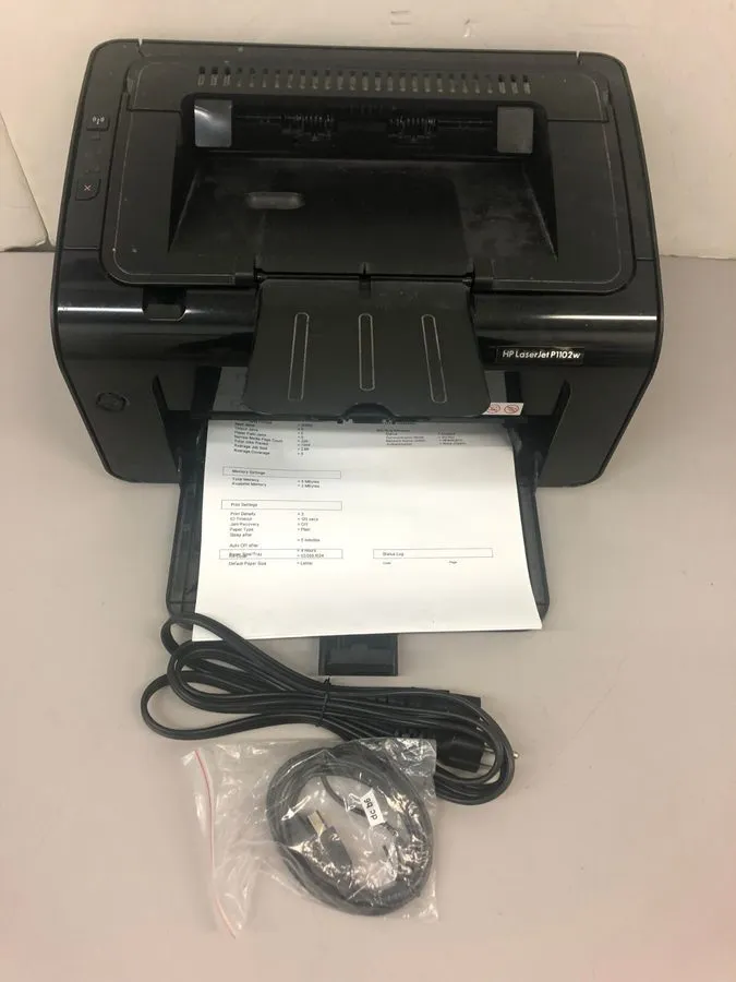Лазерный принтер HP LaserJet Pro P1102w Wireless Monochrome Laser Printer Page c