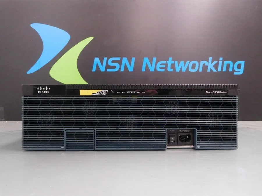 Коммутатор Cisco 3945 C3945-VSEC/K9 Router C3900-SPE150/K9 2x PVDM3-64 1x PWR-39