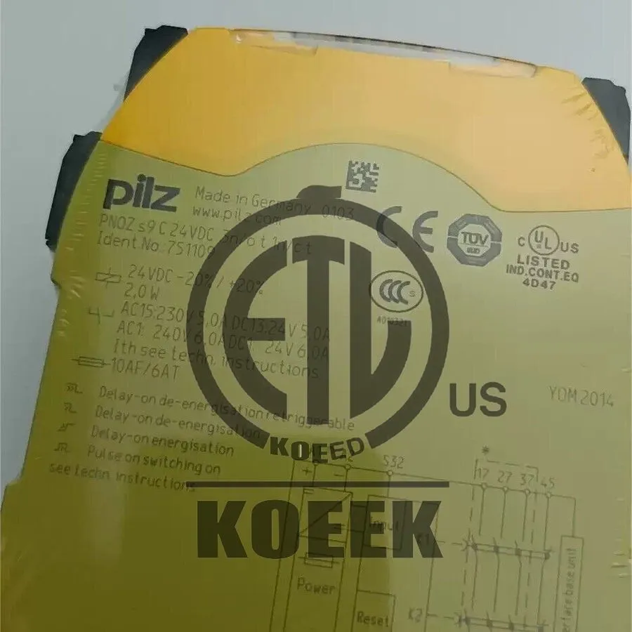 Реле безопасности Pilz 751109 PNOZ S9 C 24VDC safety relay