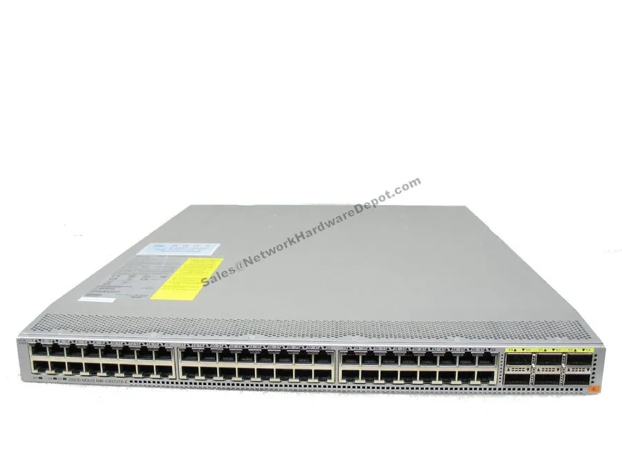 Коммутатор Cisco N9K-C9372TX-E 48-Port Nexus 9300 1/10GB Switch, Dual AC
