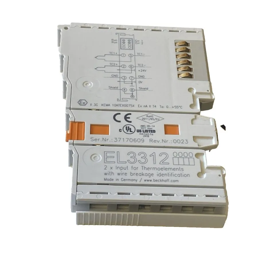 Модуль ввода-вывода BECKHOFF EL3312, ETHERCAT TERMINAL #341882 — фото лота 2