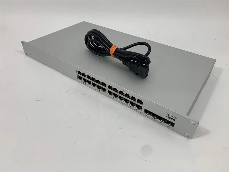 Коммутатор Cisco Meraki MS225-24-HW 24-Port GBE SFP+ Non-PoE Switch Unclaimed — фото лота 1
