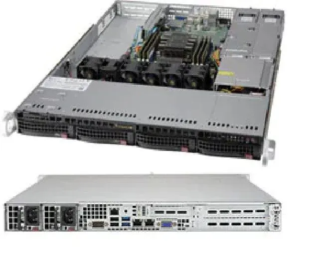 Корпус сервера SuperMicro CSE-815TQC-R504WB2 WIO Chassis w/ Redundant 500W PWS (