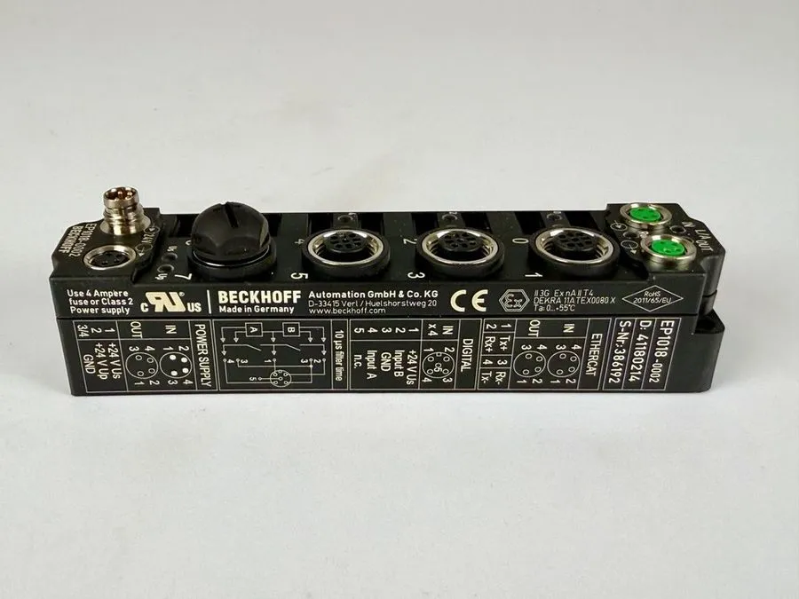 IIoT-устройство Beckhoff EP2816-0010 EtherCAT Box With 16 Digital Outputs