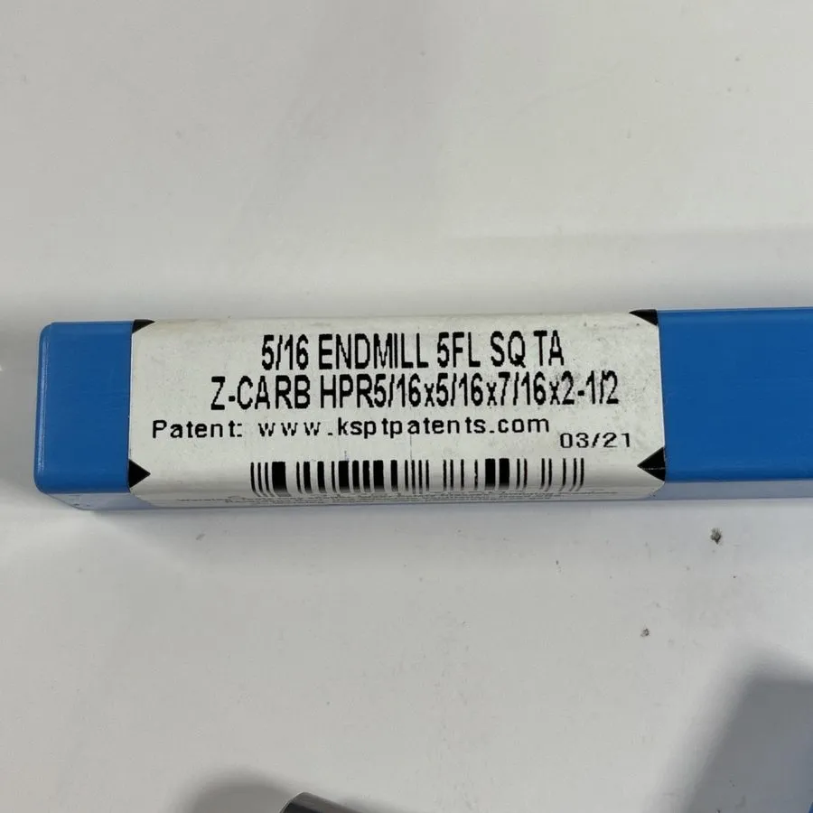 Режущий инструмент Niagara Cutter 62021 3/4" Shank 5-flute Carbide End MIll Micr