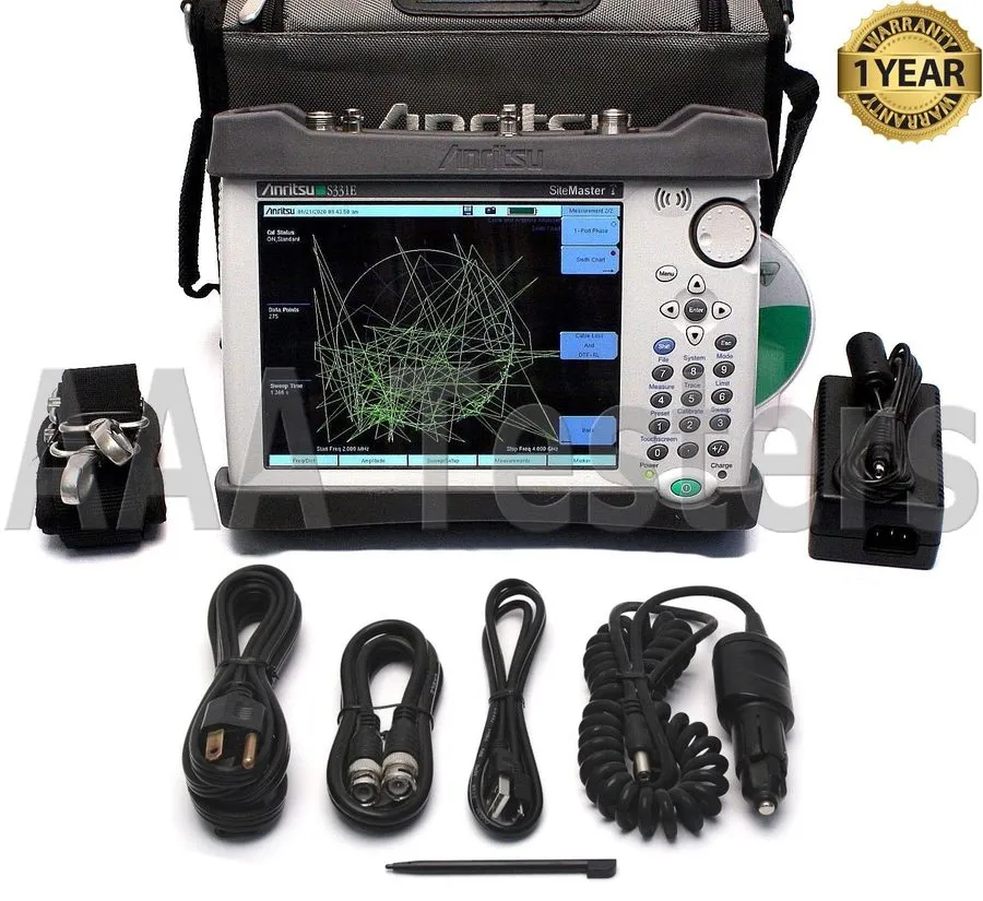 Анализатор Anritsu S331E SiteMaster Cable & Antenna Analyzer Opt 10/19/21 2-4GHz