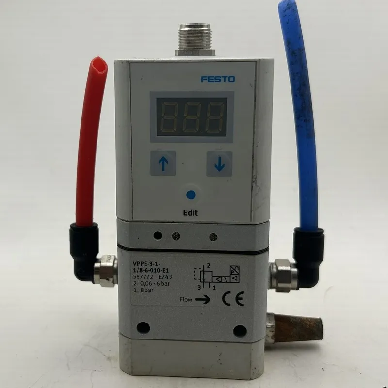 Трубопроводная арматура Festo VPPE-3-1-1/8-6-010-E1 557772 Pressure Regulator Br — фото лота 1