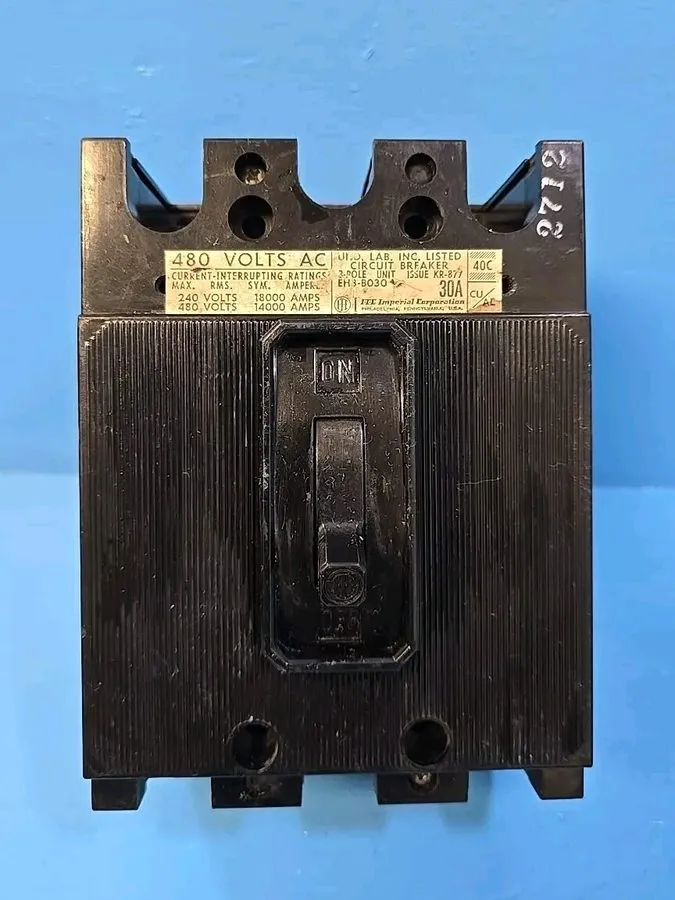 Автоматический выключатель ITE EH3-B030 Circuit Breaker, 30A, 480V
