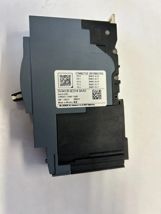 Автоматический выключатель SIEMENS 3VA4120 -6ED14-0AA0 single pole 20amp molded
