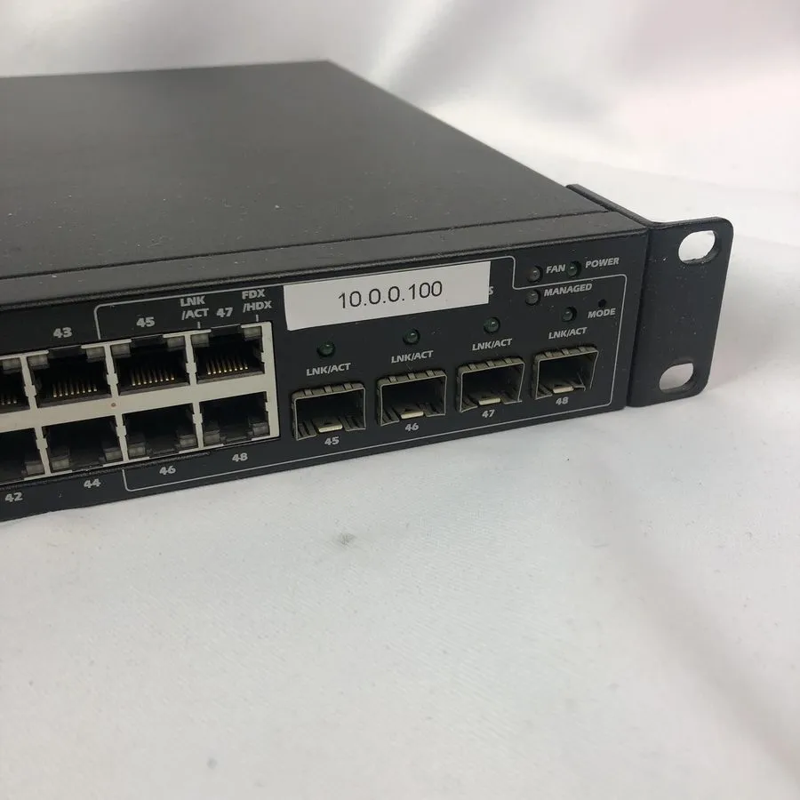 Коммутатор Dell PowerConnect 2848 48-Port Switch Gigabit Switch (Non-PoE)