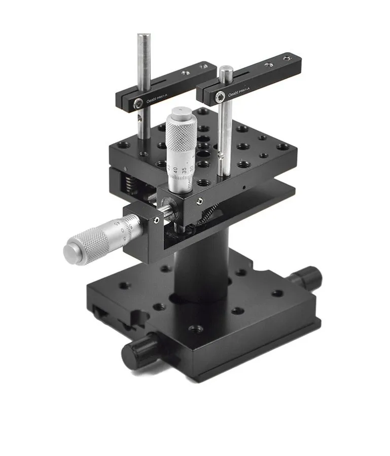 Поворотный стол TAL-XY60 Pitch and Yaw Table Manual Two-axis Tilting Rotary Tabl