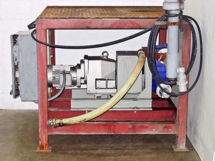 Редуктор Alfa Laval Flow 140FBB 013-04B Pump Nord Gear 53-112 MH/4 Gearbox Scale — фото лота 1