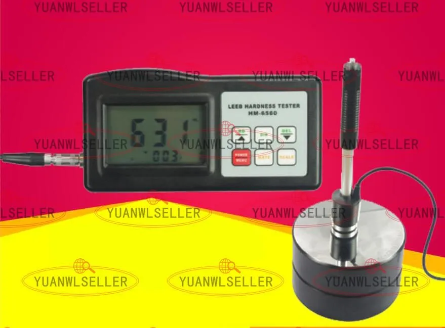 Твердомер HM-6560 Leeb Hardness Meter Tester 200-900 HLD Metals Durometer D Type
