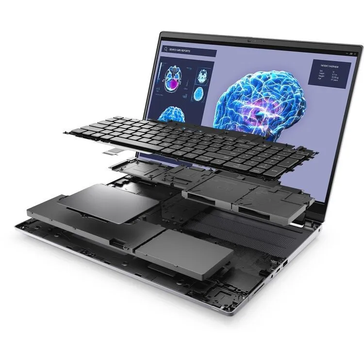 Рабочая станция Dell Precision 7680 i9-13950HX RTX 3500 Ada 32GB 1TB 16" WUXGA W