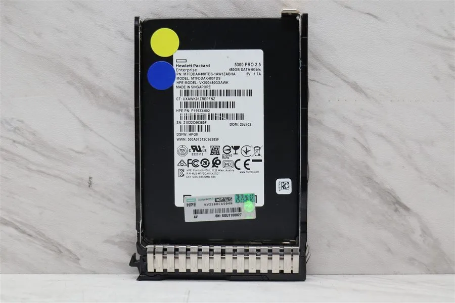 SSD-накопитель MTFDDAK480TDS Micron 5300 PRO Series 480GB SATA 6Gb/s 2.5in Inter