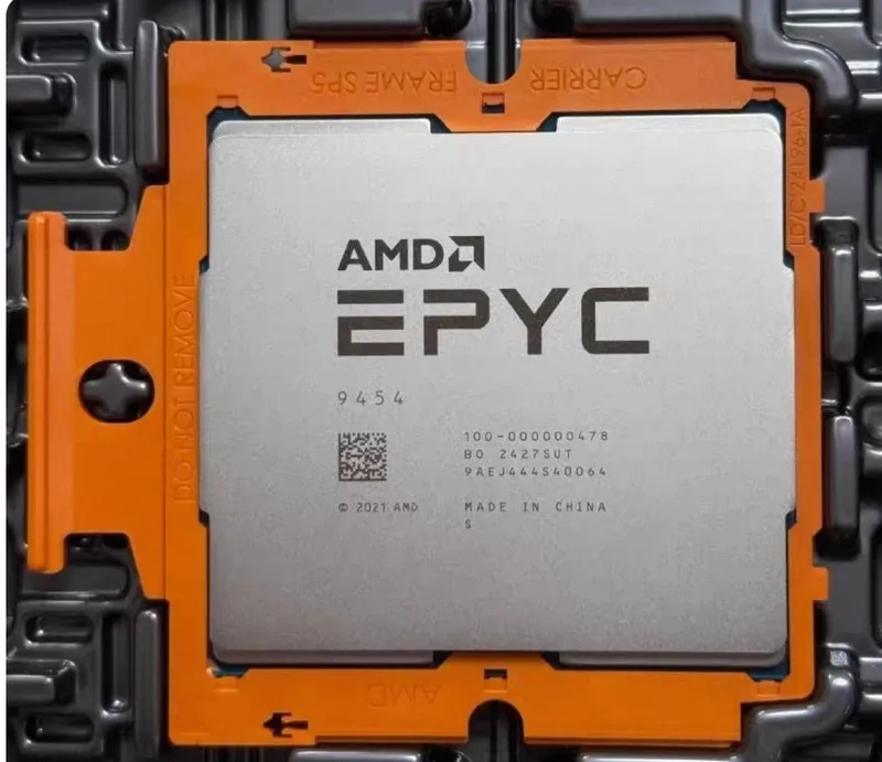 Процессор AMD EPYC Genoa 9454 CPU processor 48Core 96 thread 2.75GHz~3.8 GHZ 256