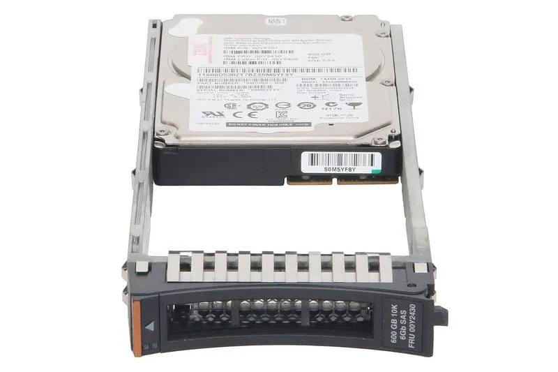 Жёсткий диск IBM 00Y2430 00Y5707 00Y2503 00MJ145 600GB 10K 2.5" SAS V3700 Hard D — фото лота 1