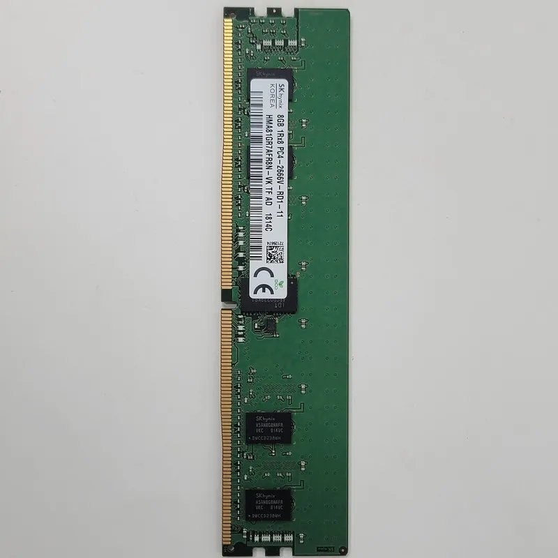 Модуль памяти SK Hynix 8GB 1Rx8 PC4-2666V-RD1-11 DDR4 SDRAM ECC RAM 2666 Mhz