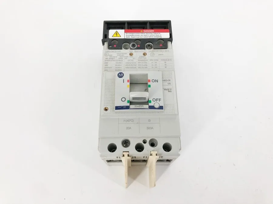 Автоматический выключатель 140G-G6C3-C20 G Frame Molded Case Circuit Breaker 3P/