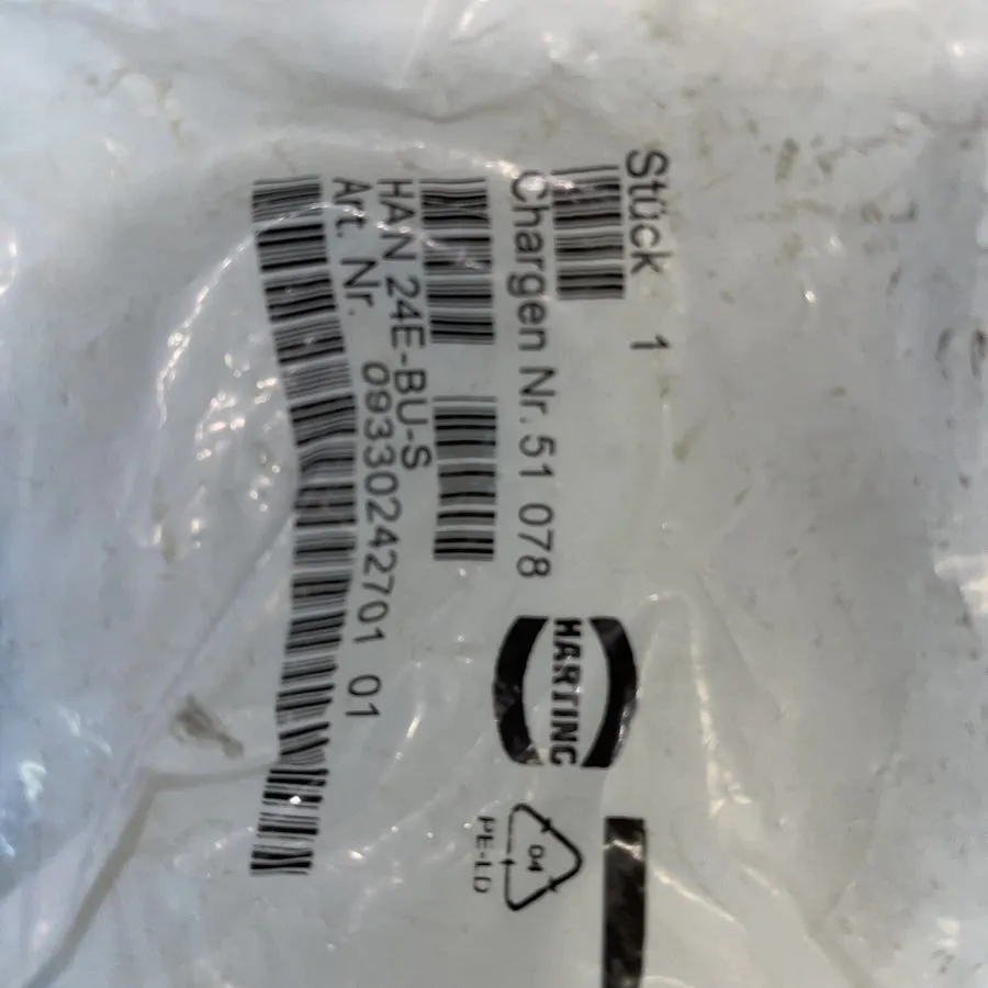 Разъём HARTING CONNECTOR HAN 24 E-BUS CONTACT BLOCK 09330242701