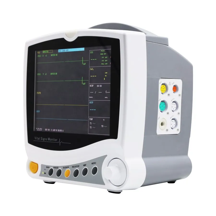 Монитор пациента CO2 Patient Monitor, 7-Parameter Vital Signs Cardiac Capnograph — фото лота 1