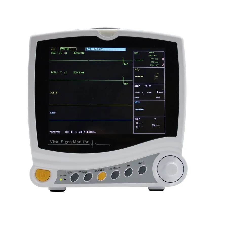 Монитор пациента CO2 Patient Monitor, 7-Parameter Vital Signs Cardiac Capnograph — фото лота 2