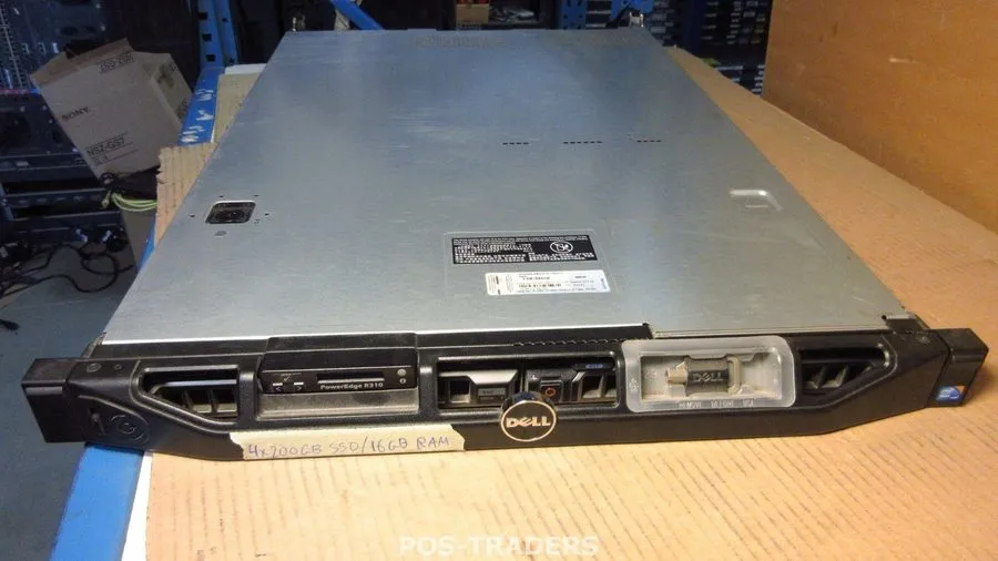Сервер Dell PowerEdge R310 1U Rack Server Xeon DDR3 SAS/SATA iDRAC No HDD No OS