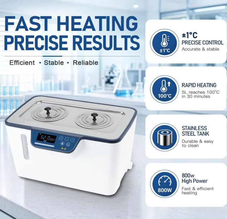 Монтажный шкаф Digital Water Bath, 2-Hole Thermostatic Lab Heater with Precise T