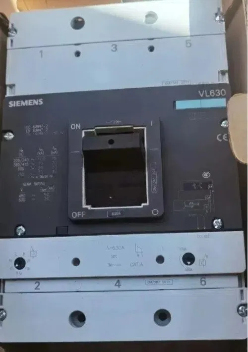Автоматический выключатель SIEMENS VL630 H 3VL5763-2AA36-0AA0 CIRCUIT BREAKER 50