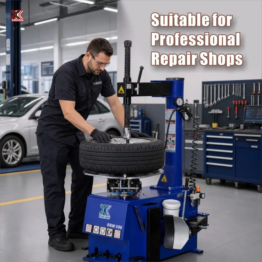 Шиномонтажный станок XK 2.0 HP Tire Changer Wheel Changers Machine Balancer Rim — фото лота 1