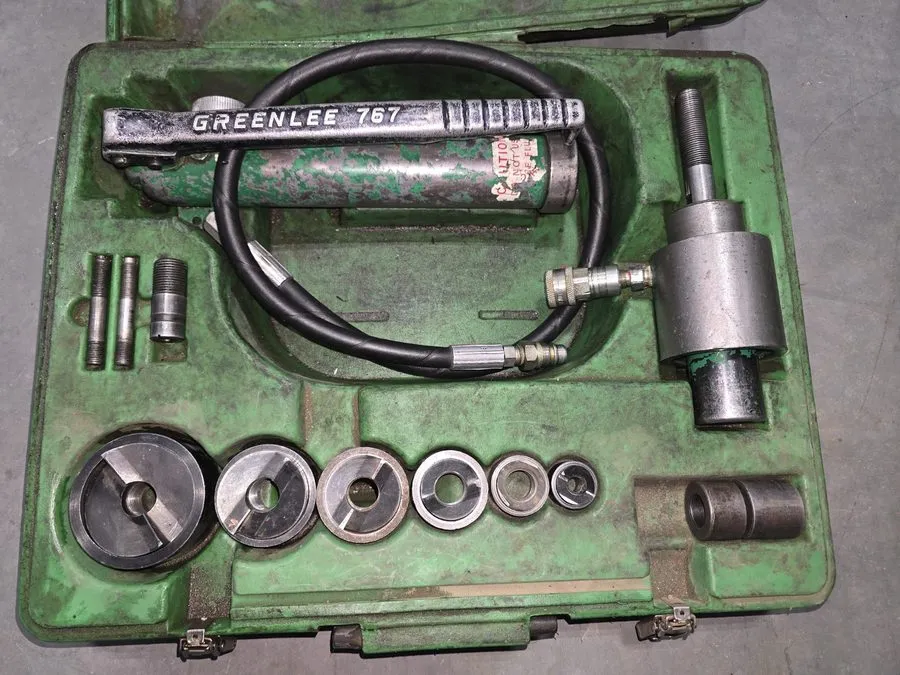 Электрооборудование Greenlee slugbuster knock out punch and hydraulic driver set