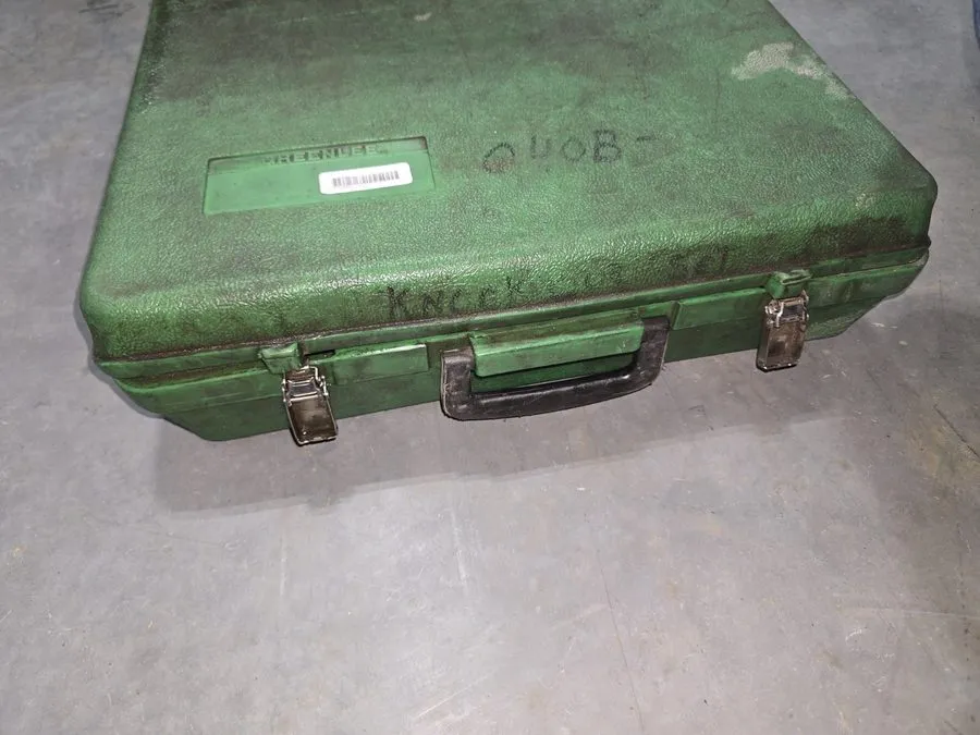 Электрооборудование Greenlee slugbuster knock out punch and hydraulic driver set — фото лота 2