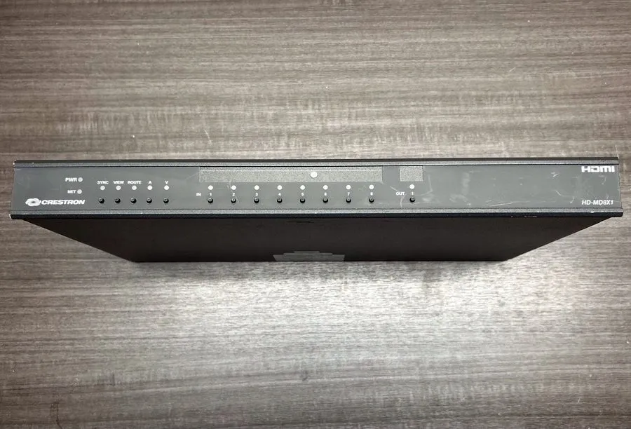 Видеокоммутатор CRESTRON HD-MD8X1 QuickSwitch HD 8x1 HDMI Switcher — фото лота 1