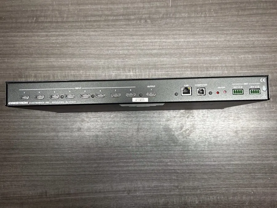 Видеокоммутатор CRESTRON HD-MD8X1 QuickSwitch HD 8x1 HDMI Switcher — фото лота 2