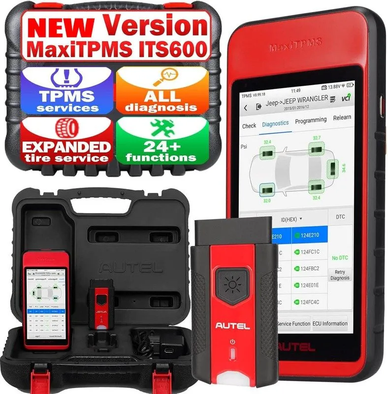 Диагностический сканер Autel MaxiTPMS ITS600 Pro TPMS Service System Diagnostic  — фото лота 2