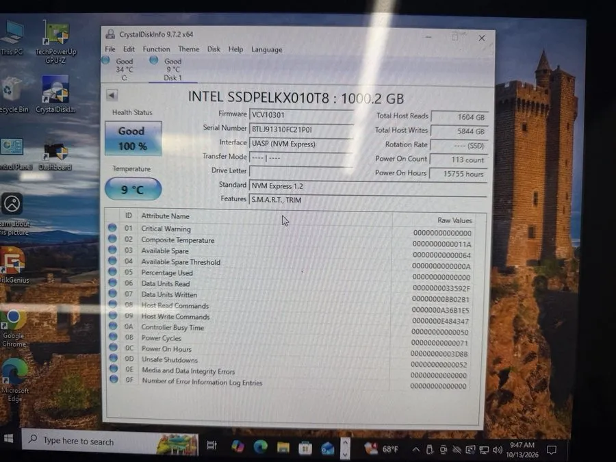 SSD-накопитель Intel DC P4511 Series 1TB SSD M.2 NVMe PCIe Solid State Drive SSD