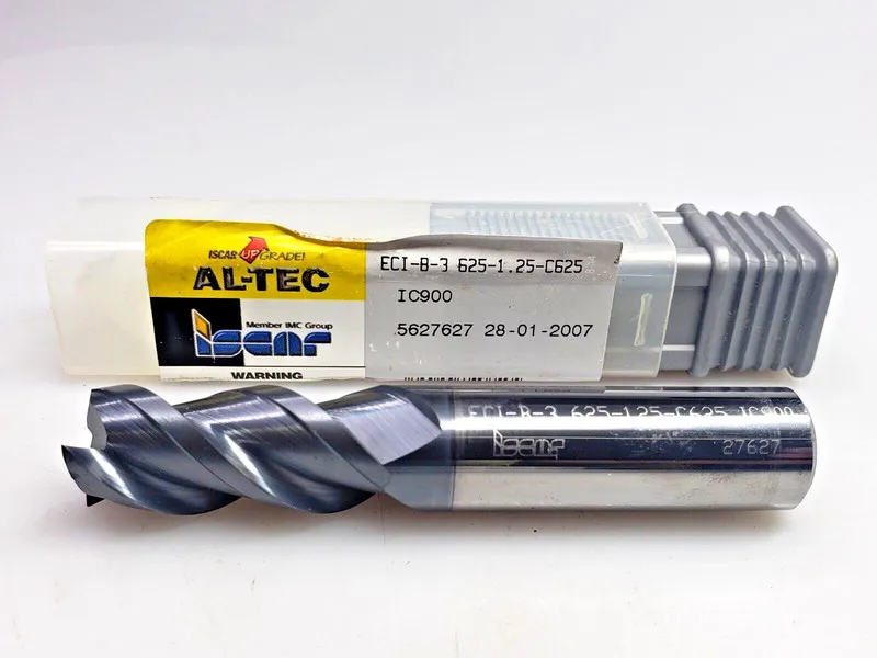 Режущий инструмент Iscar 5/8" x 5/8 x 1-1/4 x 3-1/2 SQ Solid Carbide End Mill EC
