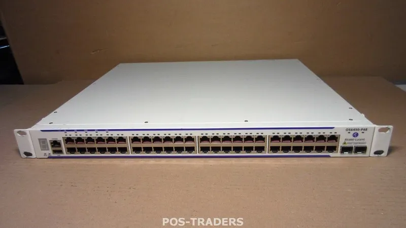Коммутатор Alcatel-Lucent OmniSwitch OS6450-P48 48-Port PoE+ 10G SFP+ Switch