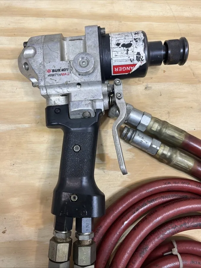 Электрооборудование Burndy HIW716MAG MAG Series Hydraulic Impact Wrench, 550 ft-