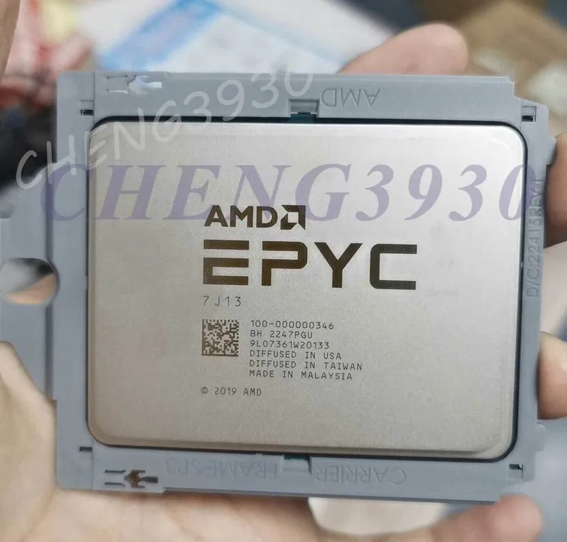 Процессор AMD EPYC 7J13 64-Core 2.45GHz 256M 280W CPU Processor EPYC 7763 Versio