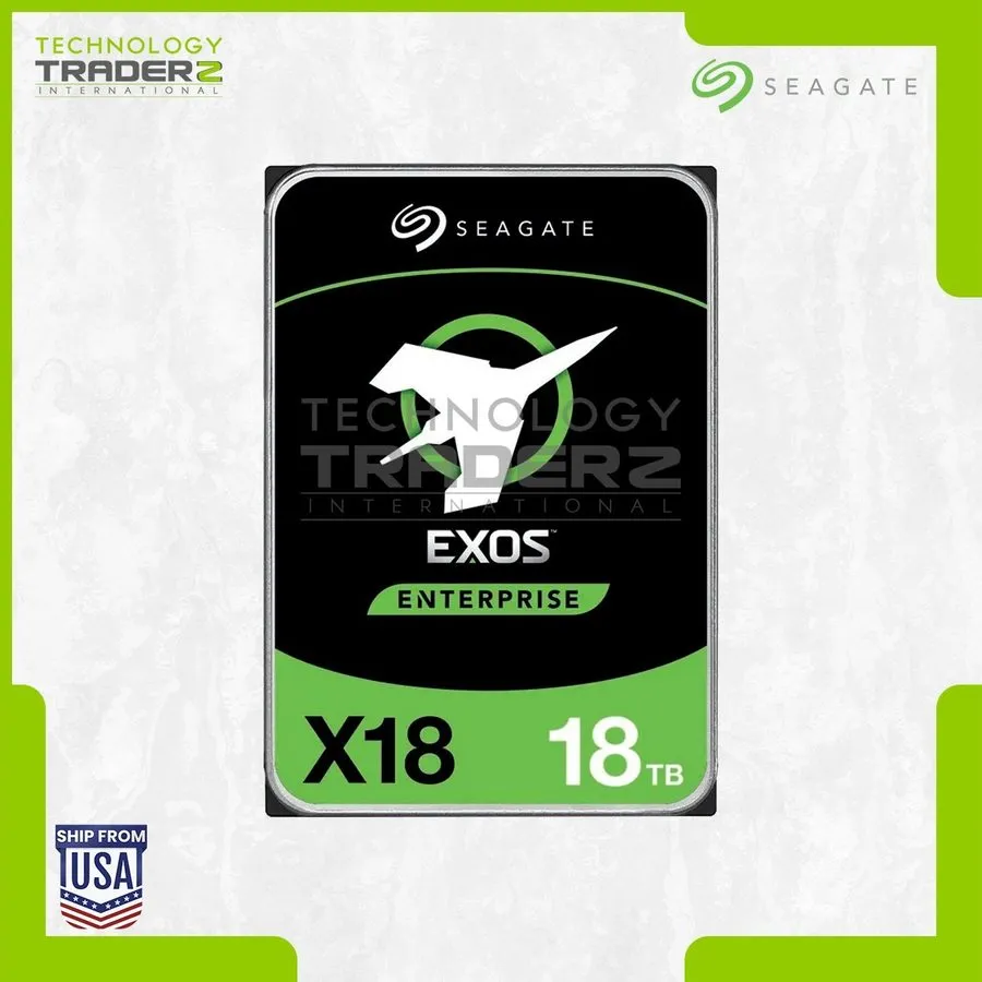 Жёсткий диск ST18000NM004J Seagate Exos X18 3.5" 18TB SAS 12Gb 7.2K Enterprise H