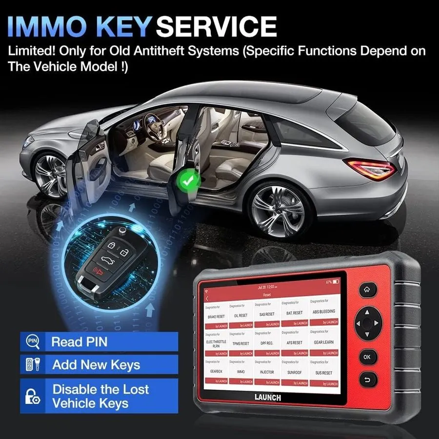 Диагностический сканер 2026 LAUNCH X431 CRP909E Car OBD2 Scanner Auto Diagnostic
