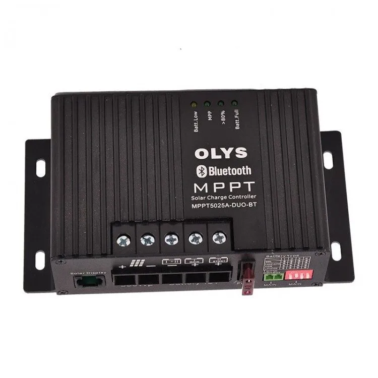 Аккумулятор OLYS MPPT5025A-DUO-BT 25A Bluetooth Solar Charge Controller + Charge — фото лота 2