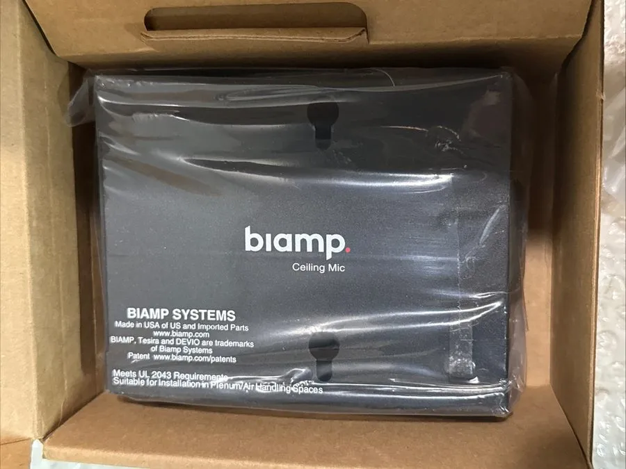 Микрофон Biamp Tesira TCM-1EX Expansion AVB Beamtracking Ceiling Microphone