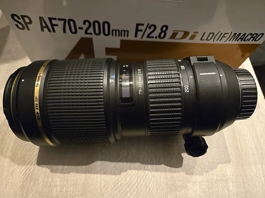 Объектив Tamron SP AF70-200mm F/2.8 Di LD IF Macro Telephoto Zoom Lens — фото лота 2