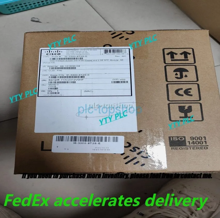 Коммутатор Cisco IE-3300-8T2S-E Industrial Ethernet Switch 8-Port