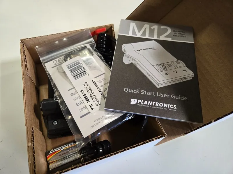 IP-телефон Plantronics Vista M12 Headset Phone Amplifier 43596-01