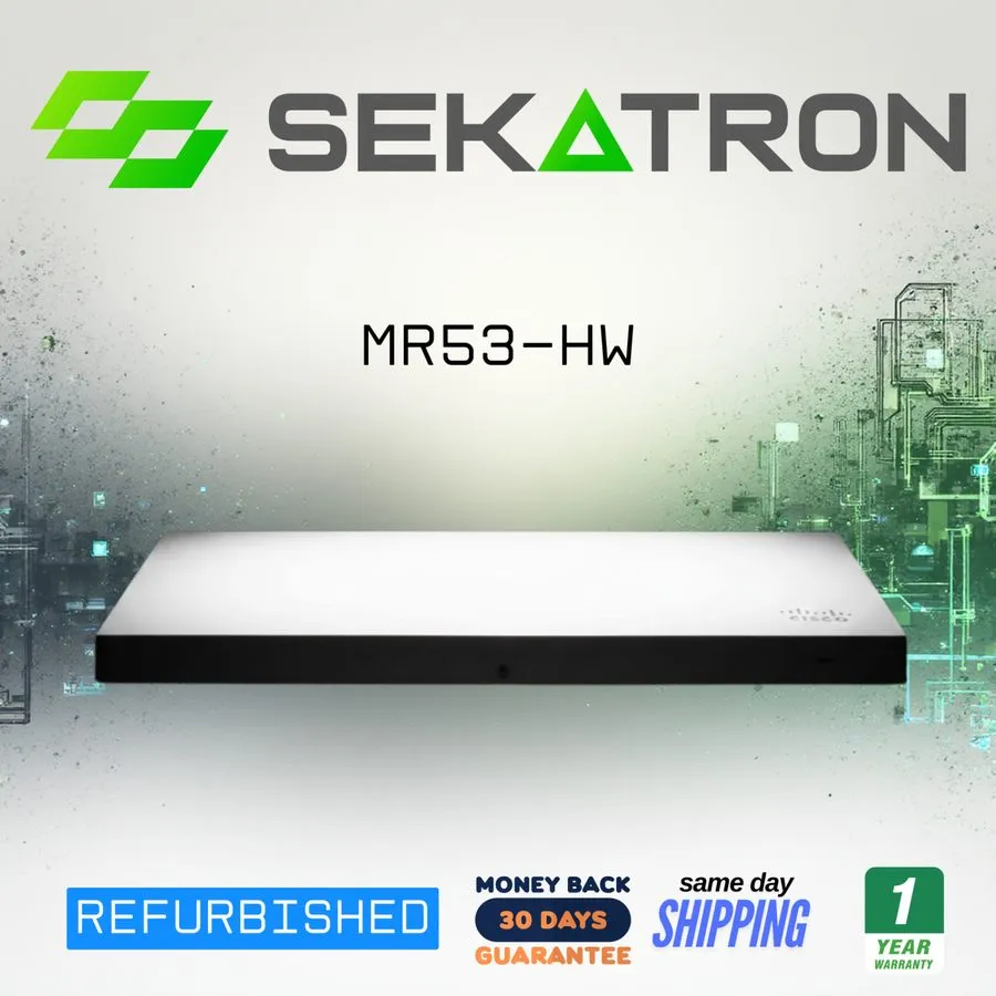 Точка доступа 📶 Cisco Meraki MR53-HW • Unclaimed • Wave 2 AP • ⚡
