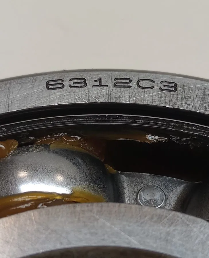 Подшипник 1X SKF 6312/C3 single row deep groove ball bearing