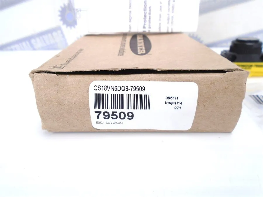 Фотоэлектрический датчик Banner QS18VN6DQ8 Photoelectric Sensor 10-30VDC 66459